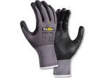 12 Paia Di Guanti In Maglia Di Nylon Nero Touch® Taglia 11