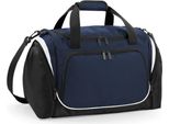 Quadra QS277 | Borsa Sportiva Pro Team Locker | 48 X 30 X 27 Cm - Colore: French Navy/Nero/Bianco - Dimensioni: 48 X 30 X 27 Cm