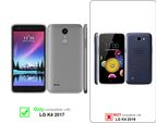 Cadorabo Cover Per Lg K4 2017 Cover Protettiva In Rosso Custodia Per Cellulare Cover Chiusura Magnetica