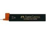 Faber-Castell 120901 Ricarica Super Polymer - 0,9/1 Mm, B, Nero, 12 Ricariche