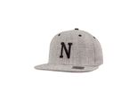 Urban Classics - Cappellino Snapback Letter - N Heather Grau M/L