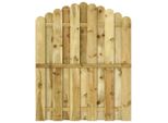 Cancello Da Giardino Legno Di Pino Impregnato 100X125 Cm