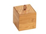 Wenko Scatola Di Bambù Terra S Con Coperchio Organizzatore Di Stoccaggio Bagno Ospiti Wc Cucine
