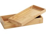 Wenko Scatola Di Bambù Terra Con Coperchio Scatole Di Stoccaggio Bagno Wc Cucina Corridoio Ufficio