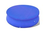 Vidaxl Copertura Per Piscine Fuori Terra Rotonde Da 360-367 Cm