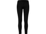 Urban Classics Donna - Leggings In Finto Camoscio Nero Xs