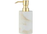 Wenko Distributore Di Sapone 290 Ml Bagno Wc Liquido Odos Struttura In Marmo Oro