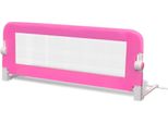 Vidaxl Sponda Letto Di Sicurezza Per Bambini 102X42 Cm Rosa