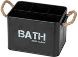 Wenko Scatola Per Il Bagno Gara Con 4 Scomparti Per Lo Stoccaggio Del Bagno E Del Wc Organizzatore Per La Casa E La Cucina