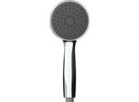 Wenko Soffione Doccia Doccia A Getto D'acqua Basic Grigio Ø 10 Benessere