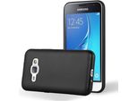 Cadorabo Cover Protettiva Per Samsung Galaxy J1 2016 Custodia In Nero Per Telefono Cellulare Tpu Custodia In Silicone Custodia Cover