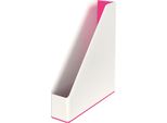Leitz 53621023 Scatola Per La Conservazione Di Documenti Polistirolo Rosa, Bianco