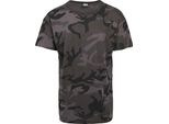 Urban Classics - Camicia Oversize Camo Scuro - S