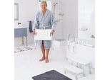 Ridder Sgabello Doccia Pieghevole 110 Kg Bianco A0050301