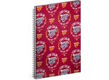 Blocco Note A Spirale A5 A Righe - Quaderno Per Bambini, Scuola, Ufficio - Blocco Note Con 60 Pagine (Supergirl)