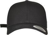Flexfit FX7708MS | Cappello A 6 Pannelli Con Chiusura A Scatto In Metallo - Colore: Nero - Taglia: Unica