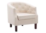 Vidaxl Poltrona In Tessuto Beige