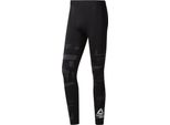 Reebok Pantaloni Compression, DP6557, Taglia: 170