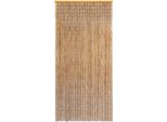 Vidaxl Tenda Per Porta Con Zanzariera In Bambù 100 X 220 Cm