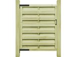 Cancello Da Giardino In Legno Di Pino Impregnato 100X125 Cm Verde