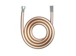 Wenko Tubo Doccia Soffione Doccia Liscio Doccia Look Metallo Plastica 175Cm Rosè