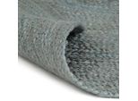 Vidaxl Tappeto Fatto A Mano In Iuta Rotondo 120 Cm Verde Oliva