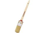Mako Pennello Ad Anello Per Vernici, Manico In Legno Naturale Misura 8, 35 Mm