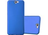 Cadorabo Custodia Protettiva Per Htc One A9 In Blu Custodia Del Telefono Cellulare Tpu Custodia In Silicone Cover Case