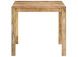 Vidaxl Tavolo Da Pranzo In Legno Massiccio Di Mango 82X80X76 Cm