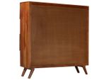 Vidaxl Credenza In Legno Massiccio Antico 150X40X152 Cm