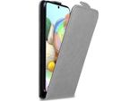 Custodia Cadorabo Per Samsung Galaxy A71 4G Custodia Protettiva In Grigio Custodia Flip Per Telefono Cellulare Custodia Cover