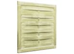 Cancello Da Giardino In Legno Di Pino Impregnato 100X100 Cm Verde