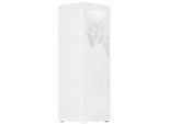 Vidaxl Portaombrelli Design In Pietra Acciaio Bianco