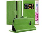 Cadorabo Cover Per Htc U Play Cover Protettiva In Verde Cover Telefono Cellulare Cover Libro Custodia Custodia