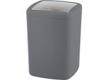 Wenko Secchio Per Cosmetici 8,5 L Coperchio Girevole Rifiuti Bagno Cucina Ufficio Wc