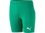 Puma Football Bodywear Uomo Liga Baselayer Pantaloni Corti Collant Funzionali Verde Gr Xs