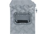 Vidaxl Scatola In Alluminio 61,5 X 26,5 X 30 Cm Argento