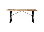Vidaxl Tavolo Da Pranzo 180×90×76 Cm In Legno Massiccio Di Mango