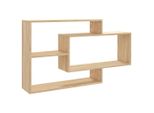 Vidaxl Mensole A Muro Rovere Sonoma 104X20X58,5 Cm Materiale A Base Di Legno