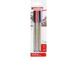 Edding 89 Office Fineliner Ef Assortiti (Confezione Blister Da 3)