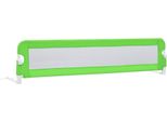 Vidaxl Protezione Letto Per Bambini Verde 180X42 Cm Poliestere
