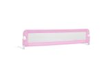 Vidaxl Protezione Letto Per Bambini Rosa 180X42 Cm Poliestere