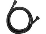 Wenko Tubo Doccia Doccia A Mano Tubo Doccia Flessibile In Acciaio Inox Nero 1,5 M