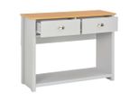 Syfax™ Tavolo Consolle Grigio 97X35X76 Cm