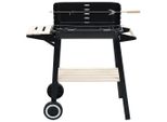 Vidaxl Barbecue A Carbonella Con Ruote
