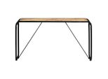 Syfax™ Tavolo Consolle 140X35X76 Cm In Legno Massello Di Mango Grezzo