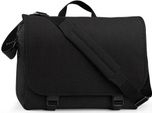 Bagbase Borsa Messenger Bicolore RW2583 (Taglia Unica) (Nero)