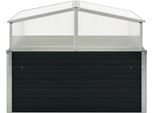 Vidaxl Serra Antracite 100X100X77 Cm Acciaio Zincato