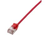 Logilink Professional CQ9054S Cavo Patch Logilink Ultraflex, Cat. 6A, U/Ftp, 2,0 M, Rosso