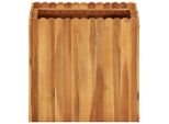 Vidaxl Letto Rialzato Da Giardino 50 X 30 X 50 Cm In Legno Massiccio Di Acacia